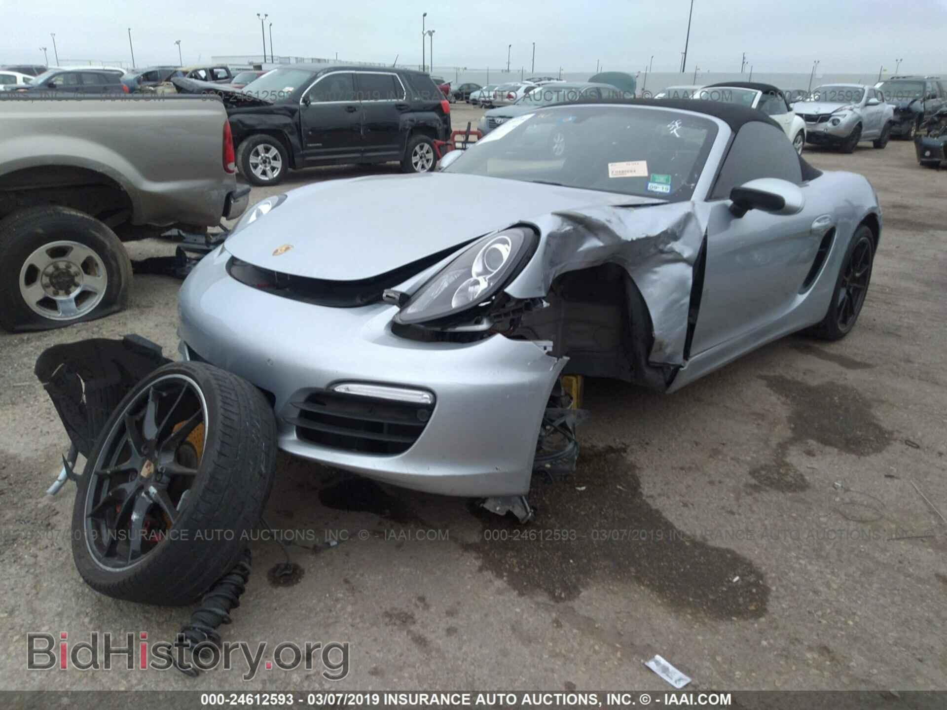 2014 PORSCHE BOXSTER - VIN: WP0CB2A85ES140435 - Фото 2