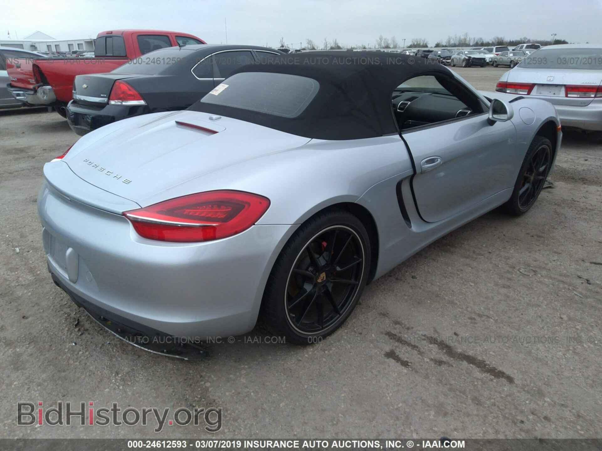 2014 PORSCHE BOXSTER - VIN: WP0CB2A85ES140435 - Фото 4