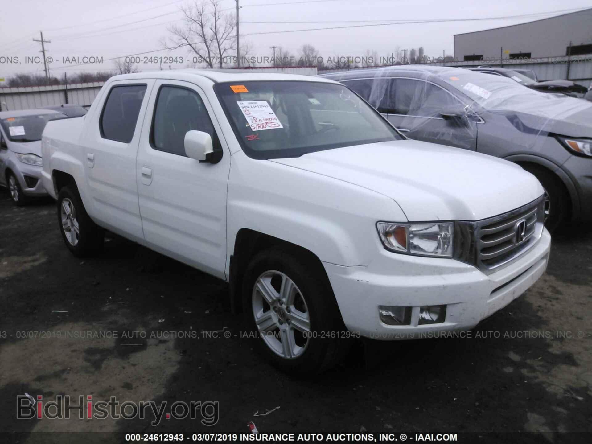 Фотография 5FPYK1F55CB452934 - HONDA RIDGELINE 2012