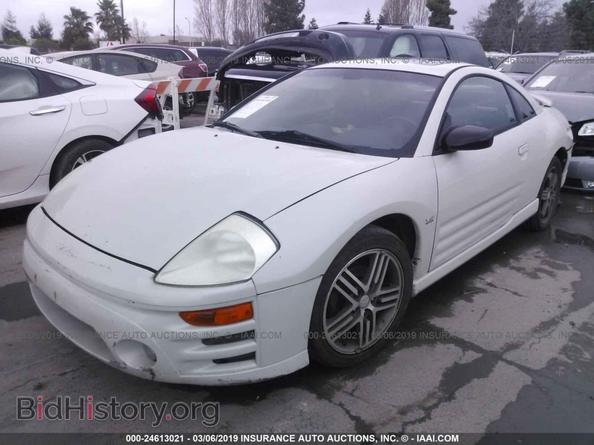 2003 MITSUBISHI ECLIPSE - VIN: 4A3AC74H53E011908 - Фото 2