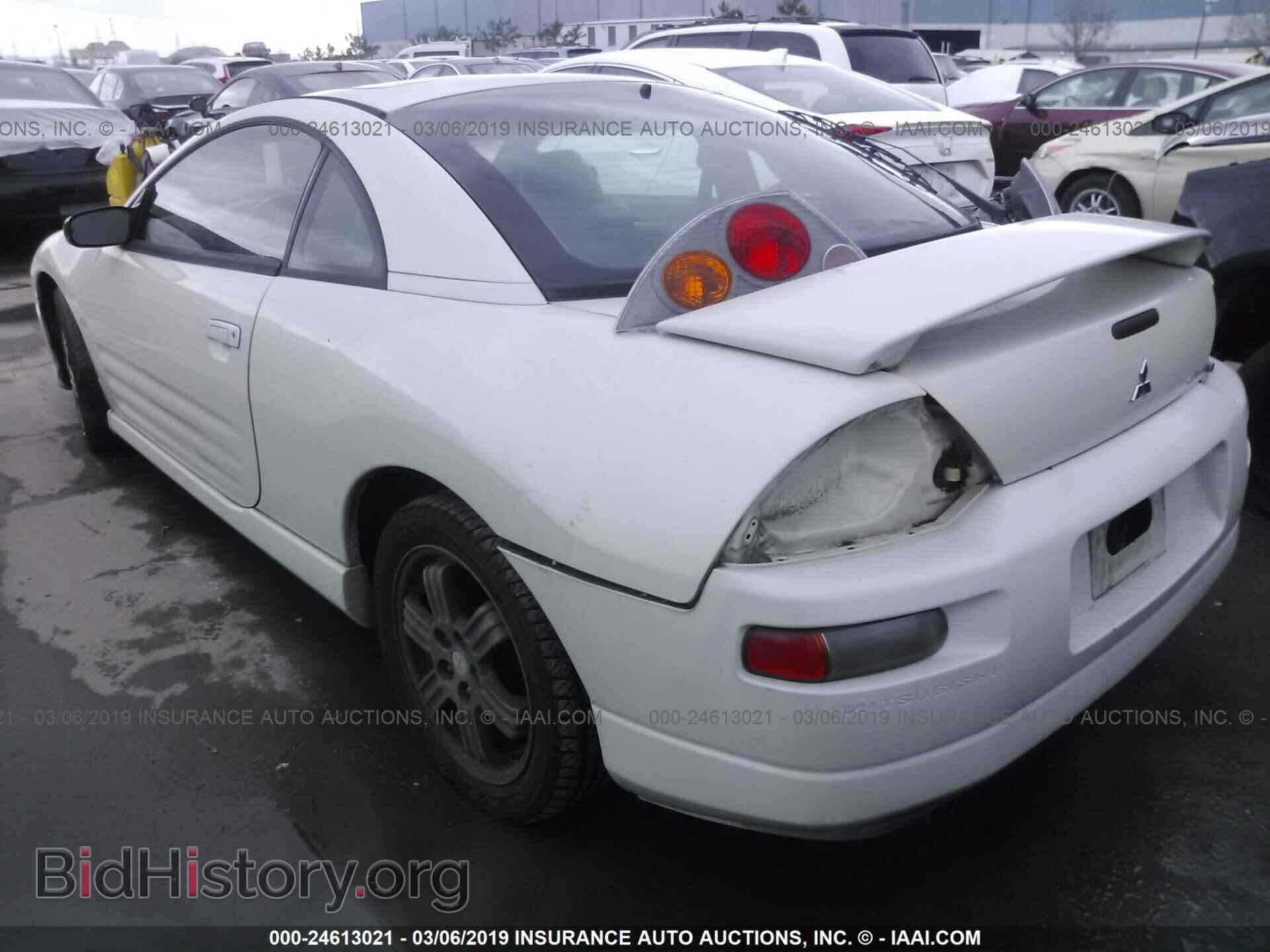2003 MITSUBISHI ECLIPSE - VIN: 4A3AC74H53E011908 - Фото 3