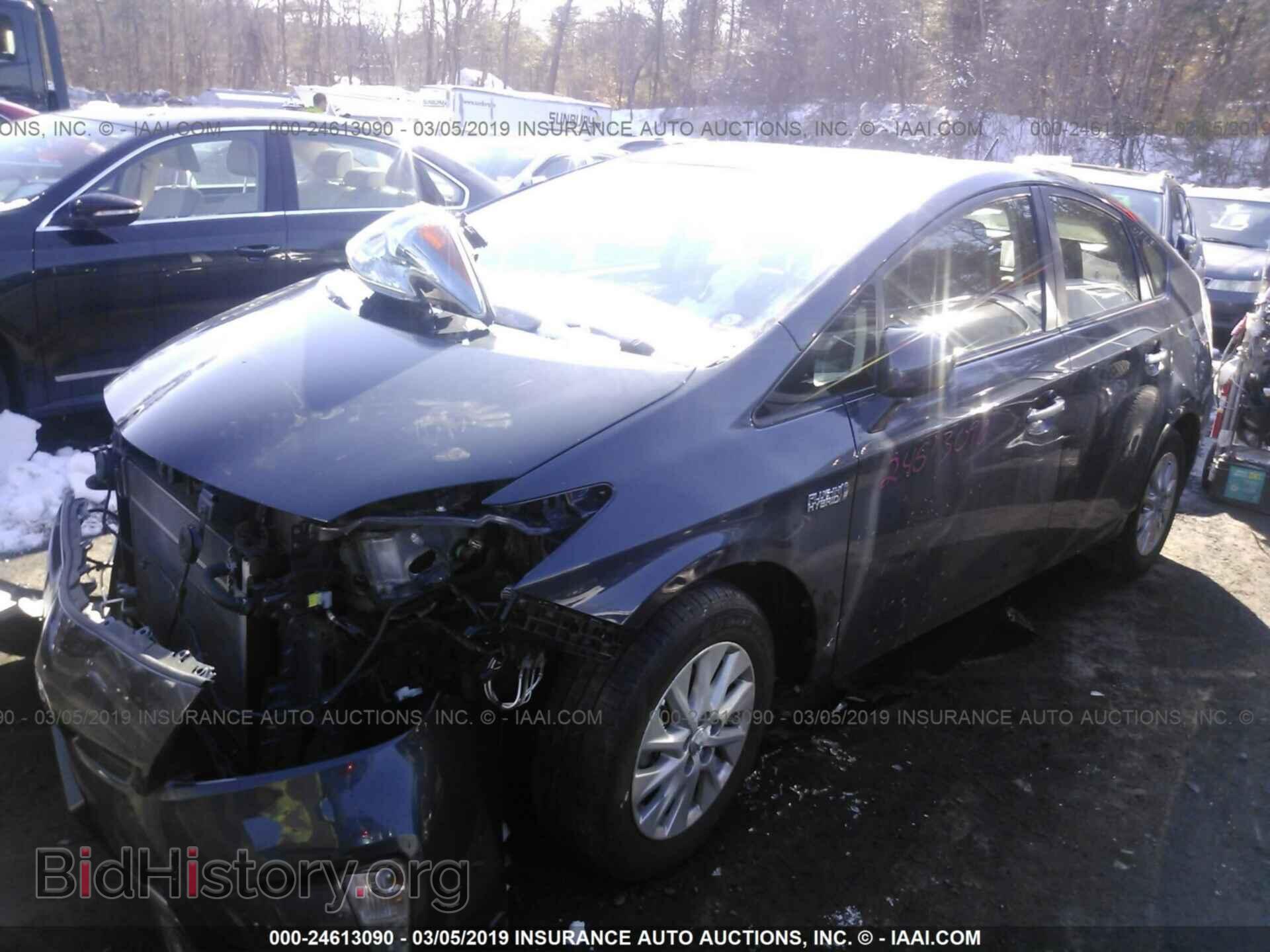 2013 TOYOTA PRIUS PLUG-IN - VIN: JTDKN3DP7D3040468 - Фото 2