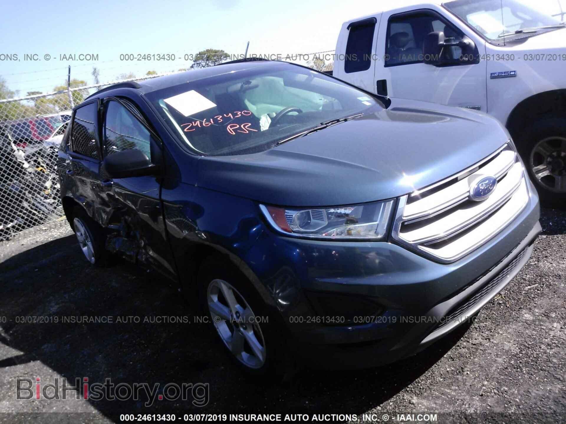 Фотография 2FMPK3G92GBC16550 - FORD EDGE 2016