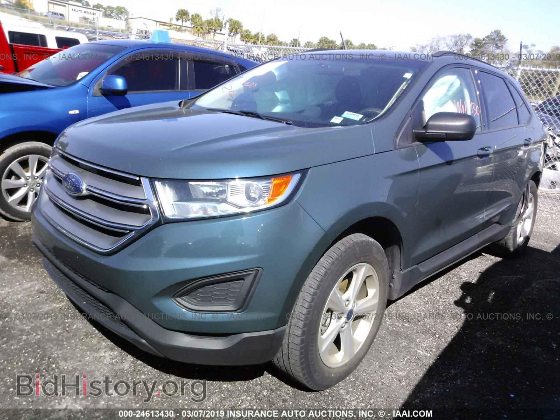 2016 FORD EDGE - VIN: 2FMPK3G92GBC16550 - Фото 2