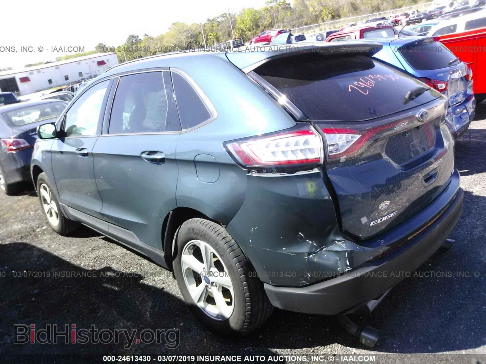 2016 FORD EDGE - VIN: 2FMPK3G92GBC16550 - Фото 3
