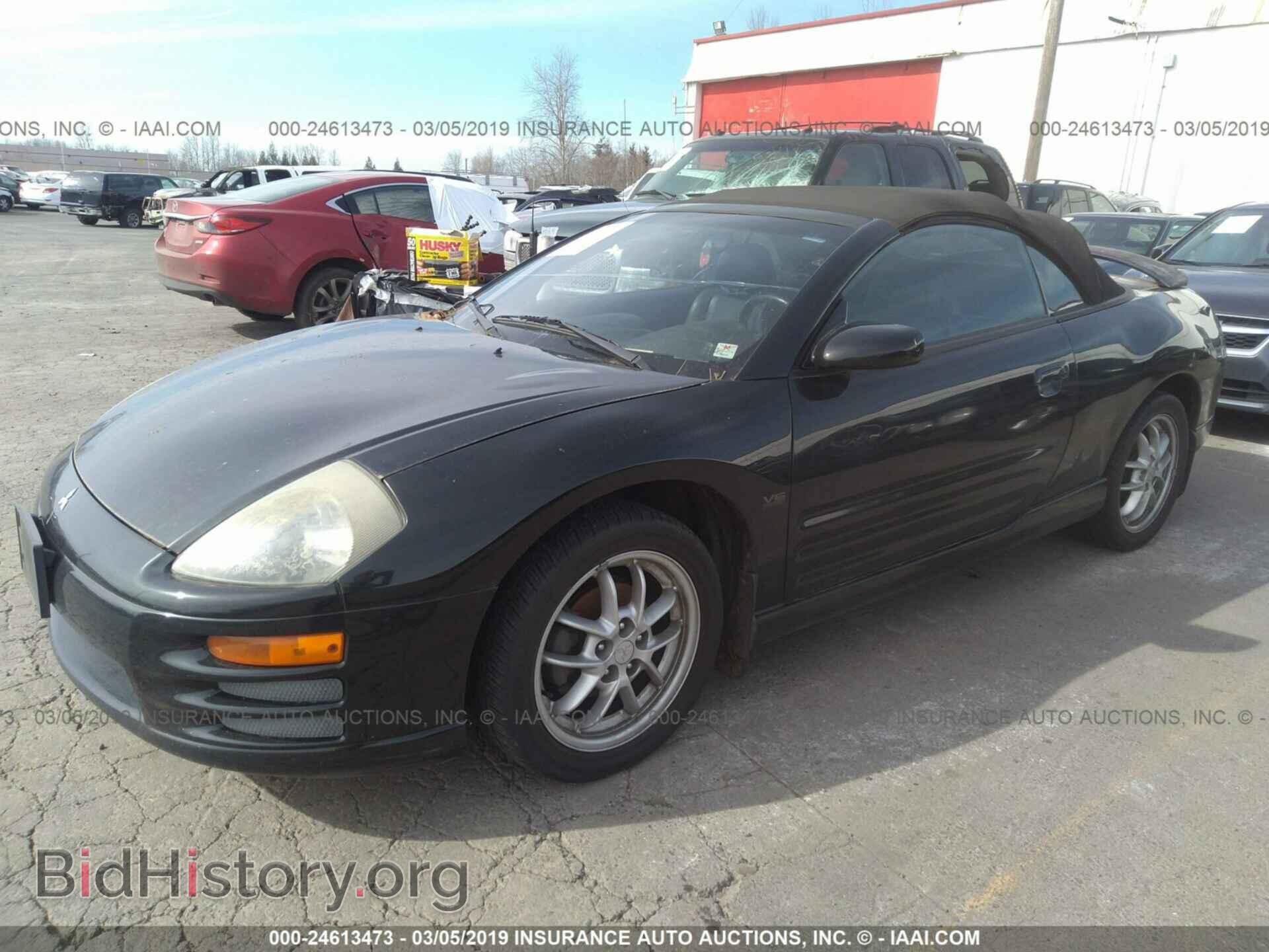 2002 MITSUBISHI ECLIPSE - VIN: 4A3AE85H42E082921 - Фото 2