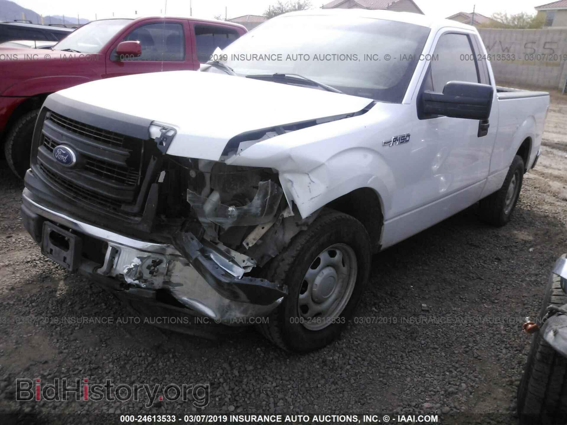 2013 FORD F150 - VIN: 1FTMF1CM0DFB67692 - Фото 2