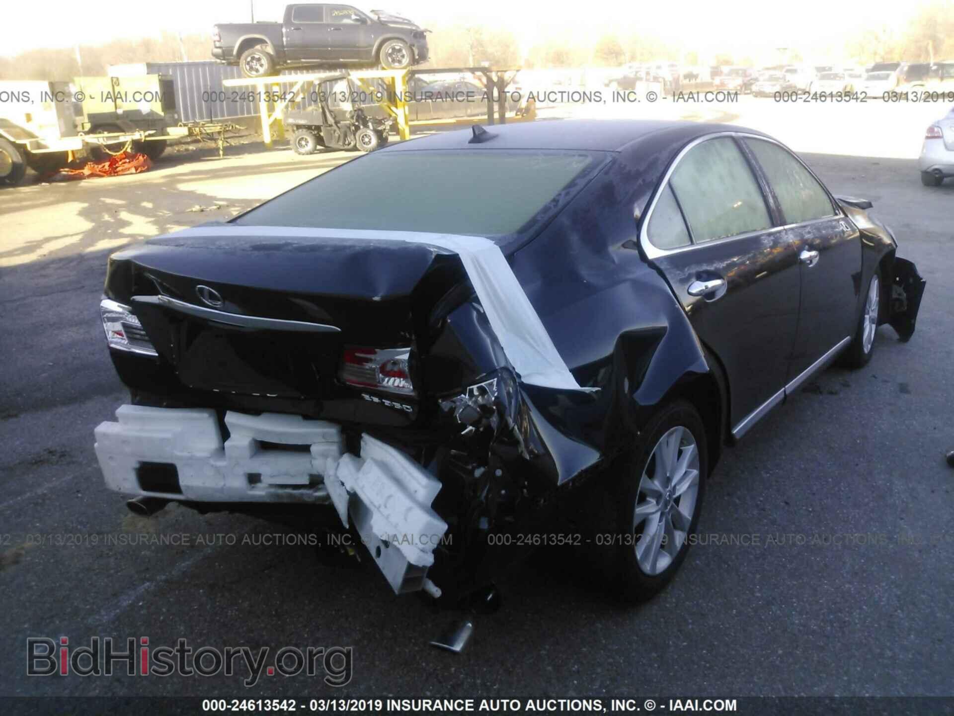 2012 LEXUS ES - VIN: JTHBK1EG7C2498204 - Фото 4