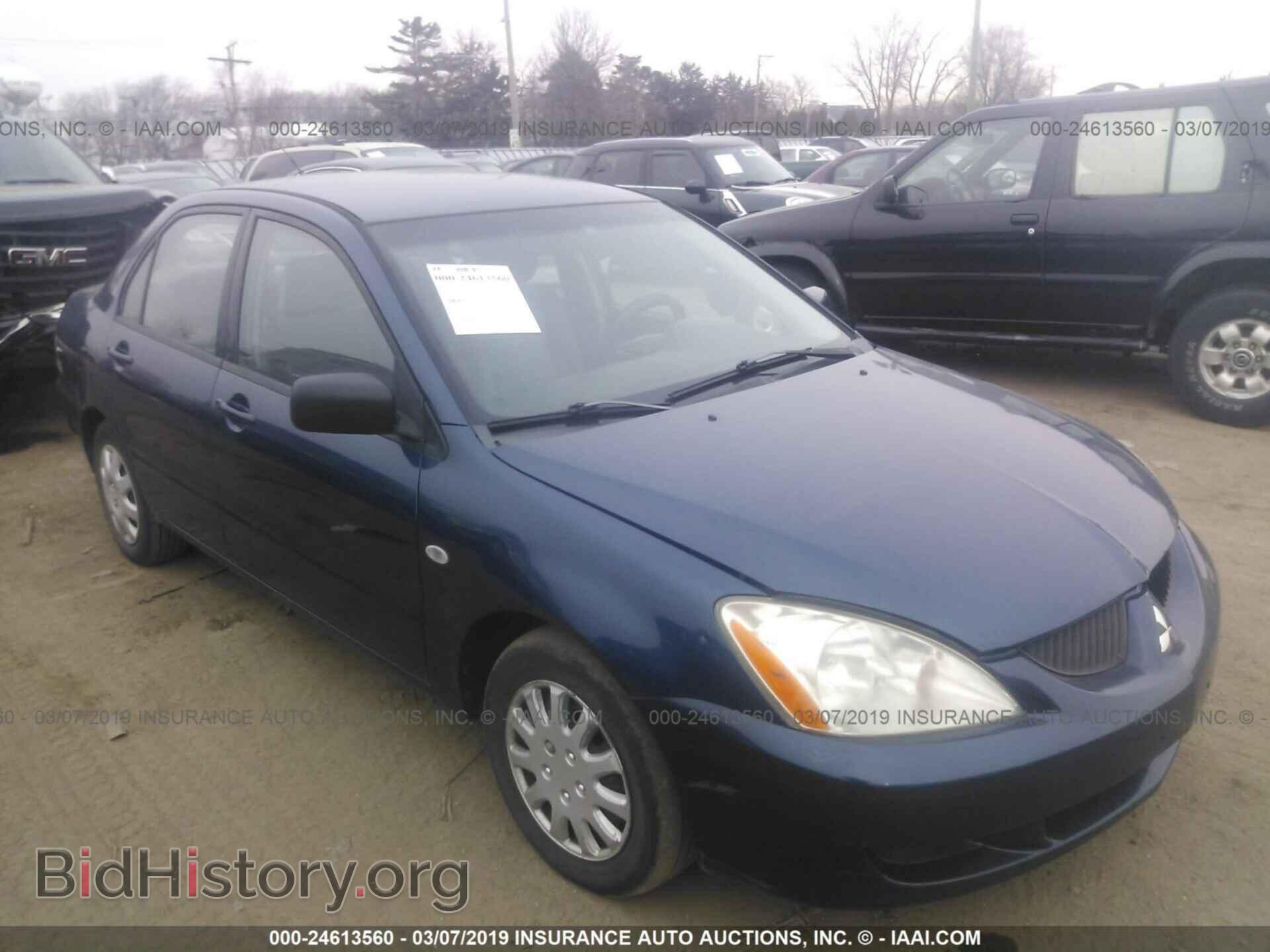 Photo JA3AJ26E44U009443 - MITSUBISHI LANCER 2004