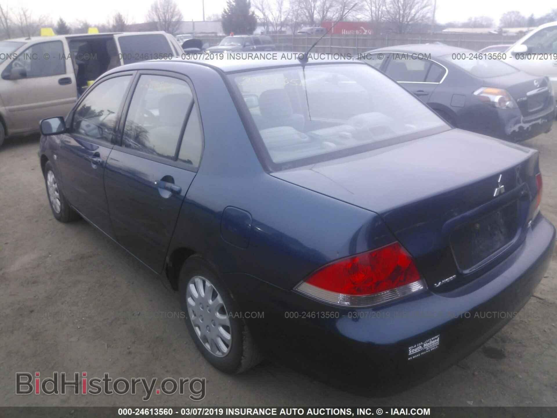 2004 MITSUBISHI LANCER - VIN: JA3AJ26E44U009443 - Фото 3
