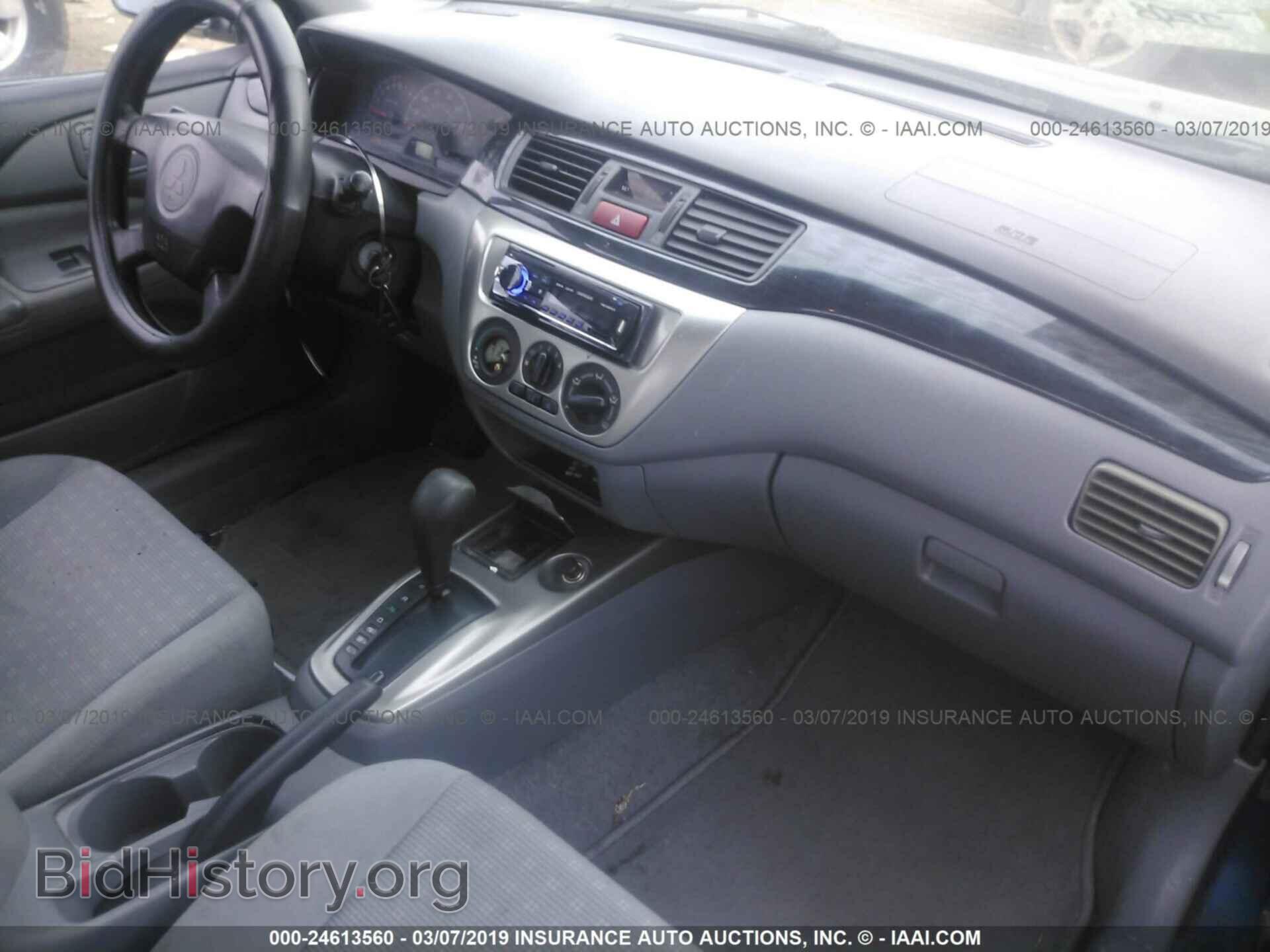 2004 MITSUBISHI LANCER - VIN: JA3AJ26E44U009443 - Фото 5