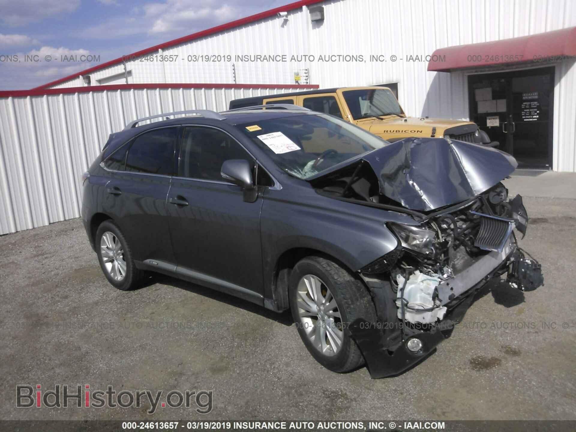 Photo JTJBC1BAXC2425209 - LEXUS RX 2012