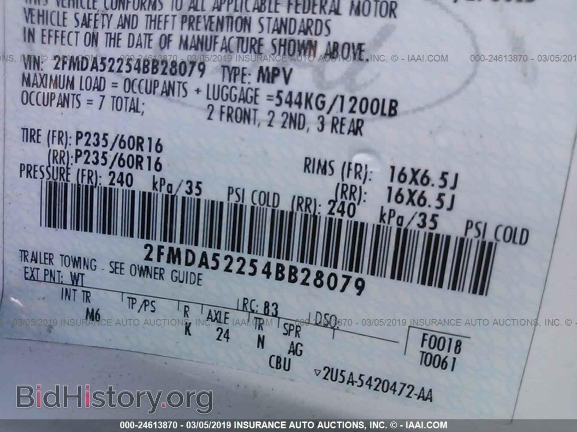2004 FORD FREESTAR - VIN: 2FMDA52254BB28079 - Photo 9