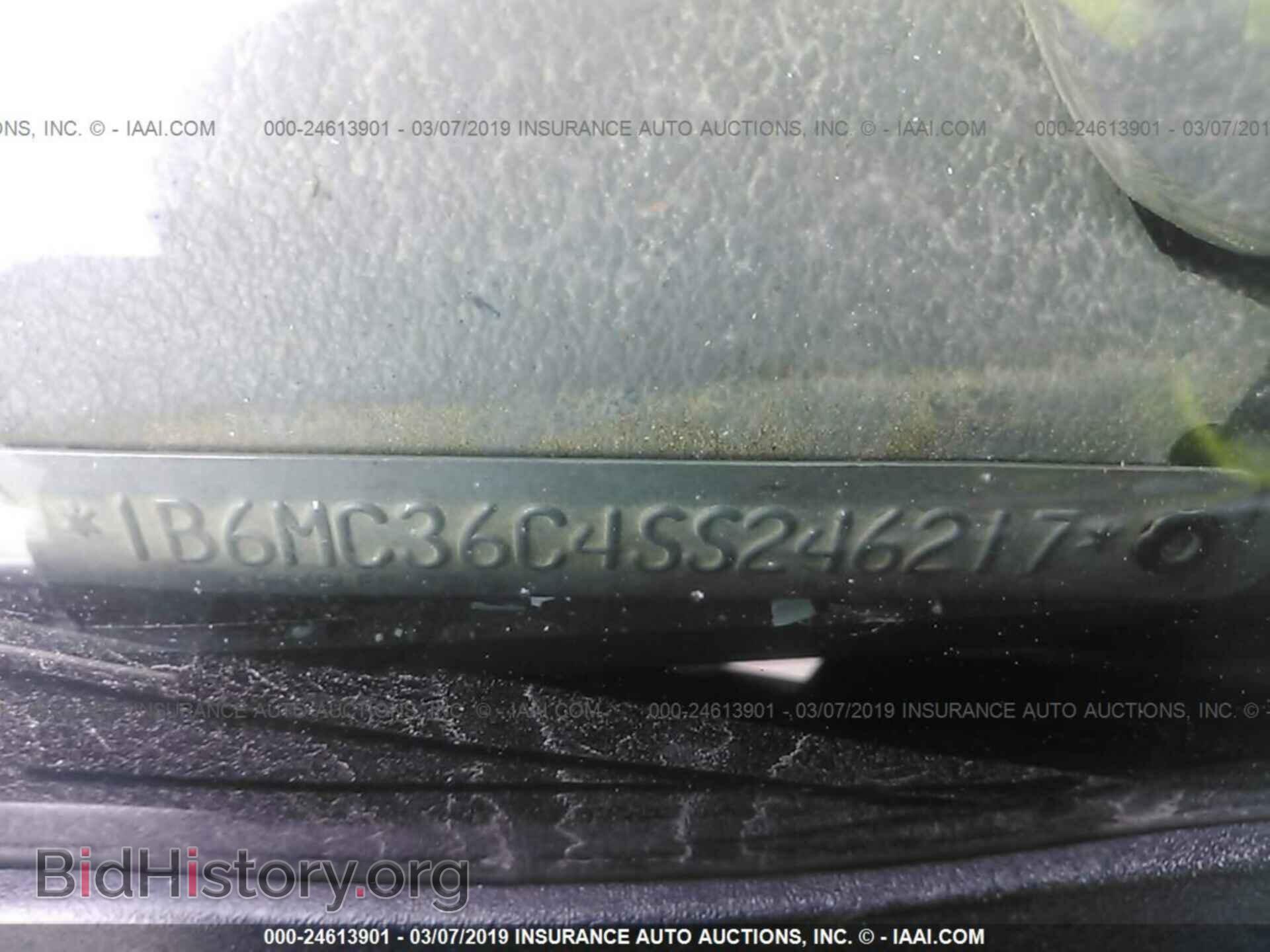 1995 DODGE RAM 3500 - VIN: 1B6MC36C4SS246217 - Photo 9
