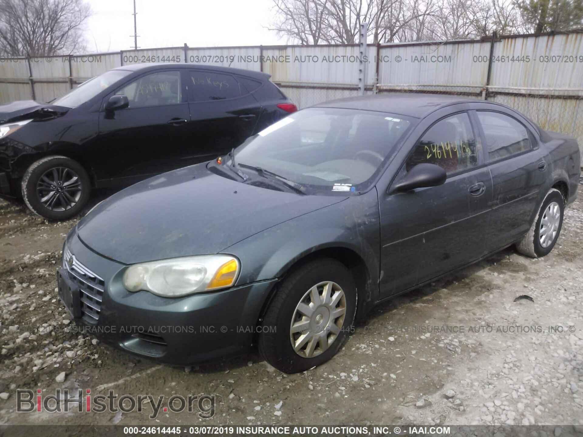2004 CHRYSLER SEBRING - VIN: 1C3EL46X04N158974 - Фото 2