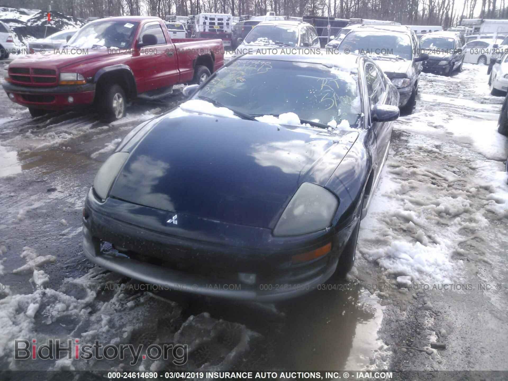 2000 MITSUBISHI ECLIPSE - VIN: 4A3AC54L4YE028263 - Фото 2