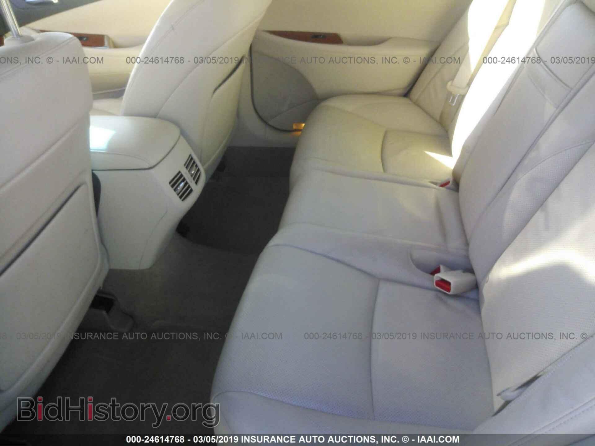 2011 LEXUS ES - VIN: JTHBK1EG7B2427003 - Фото 8