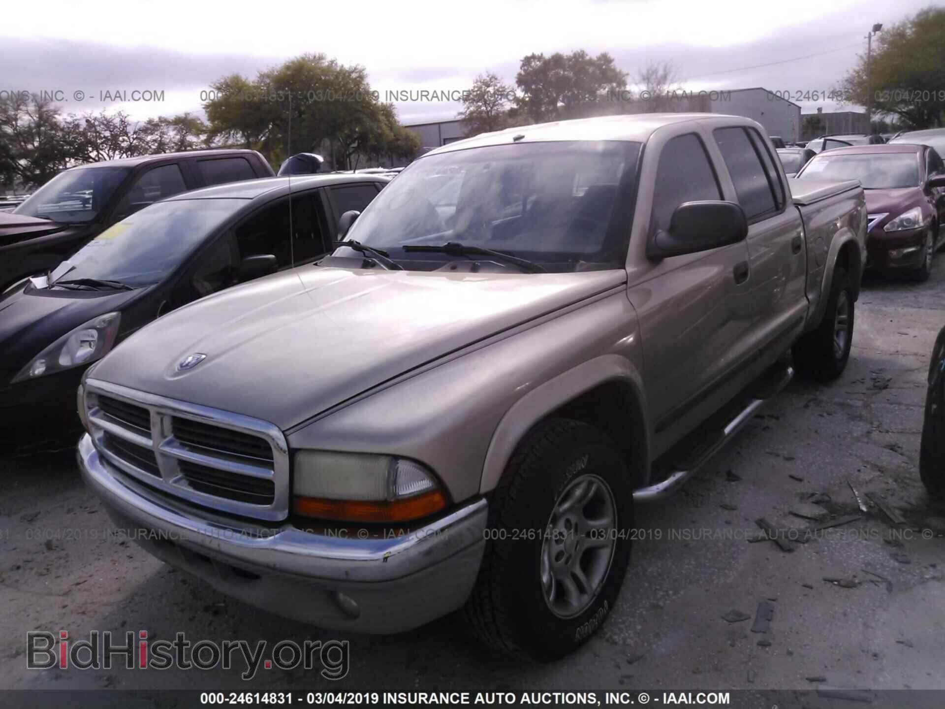 2004 DODGE DAKOTA - VIN: 1D7HL48N54S538517 - Фото 2