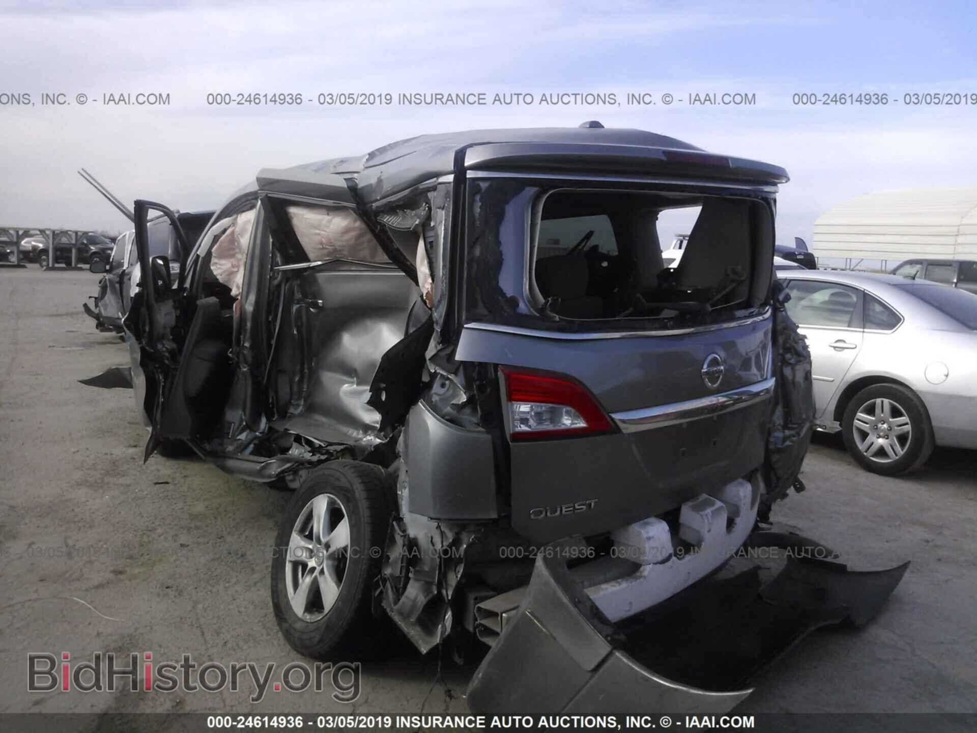 2012 NISSAN QUEST - VIN: JN8AE2KP8C9033263 - Фото 3