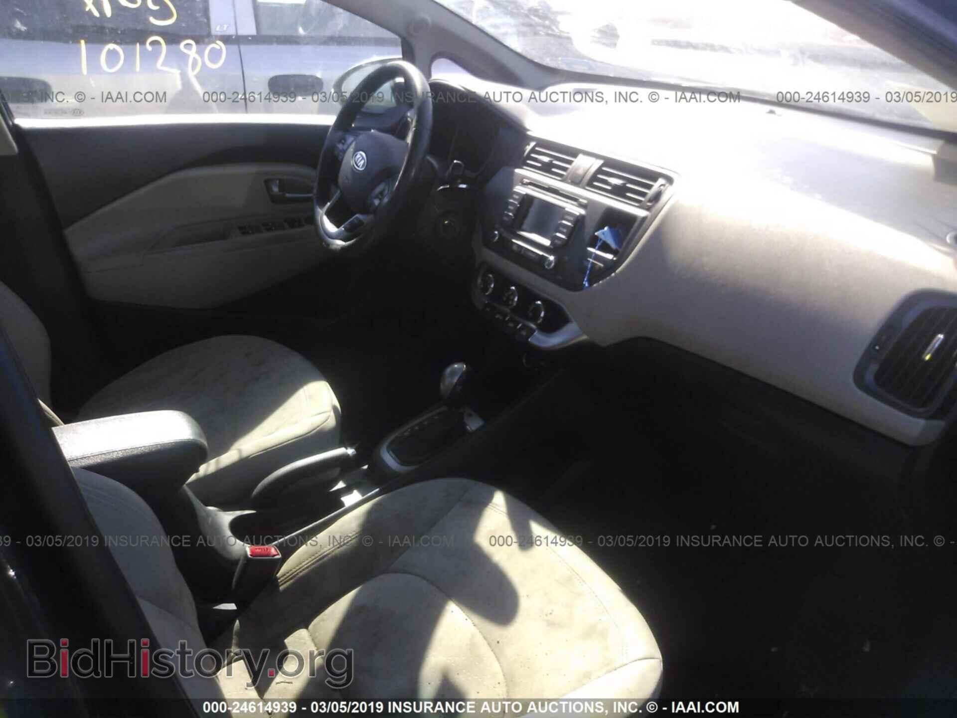 2012 KIA RIO - VIN: KNADN4A39C6072252 - Фото 5