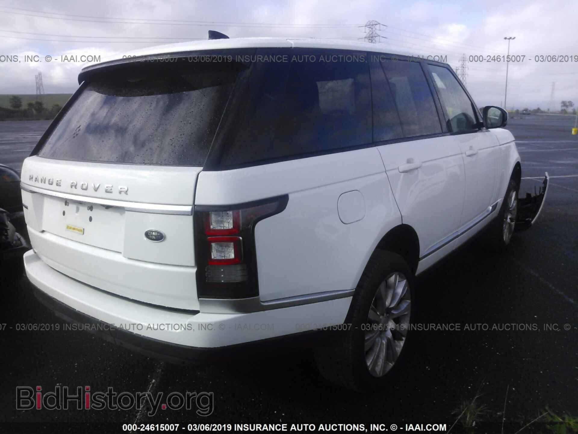 2017 LAND ROVER RANGE ROVER - VIN: SALGS2FE9HA361457 - Фото 4