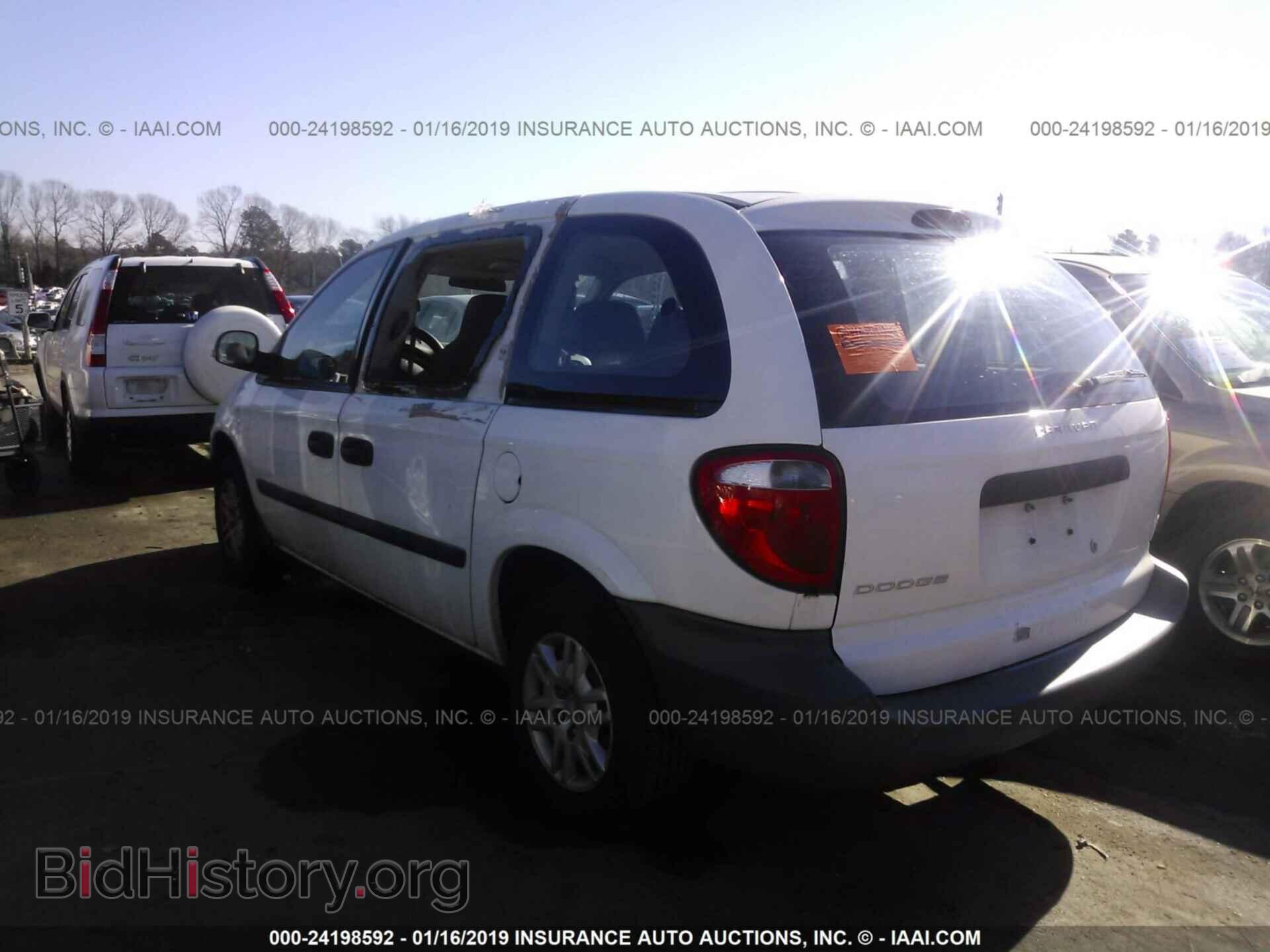 2005 DODGE CARAVAN - VIN: 1D4GP25E75B247976 - Фото 3
