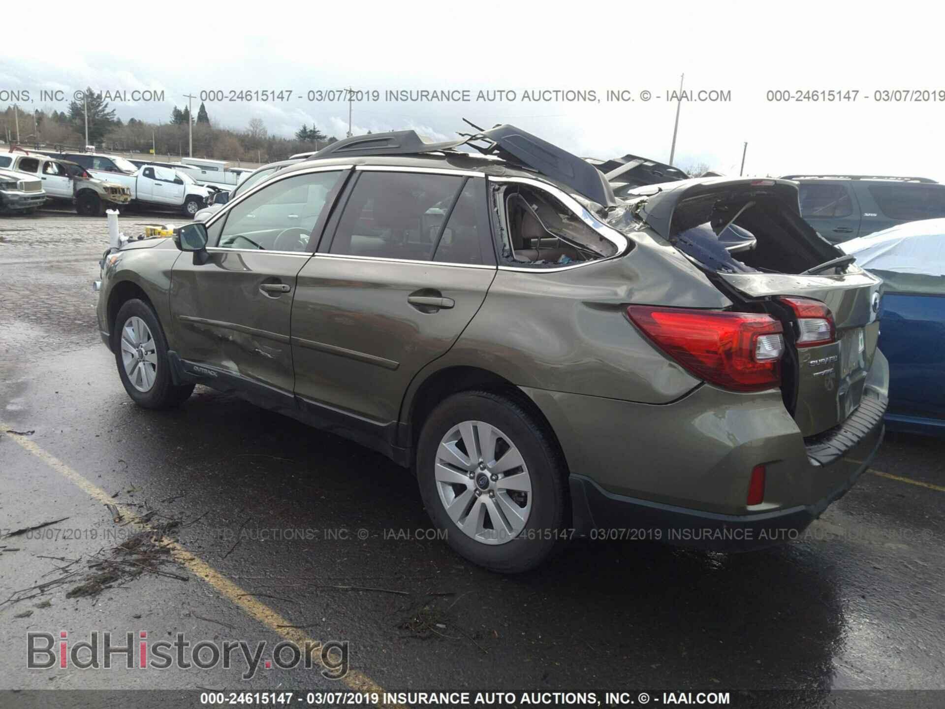2015 SUBARU OUTBACK - VIN: 4S4BSAFC2F3352915 - Фото 3