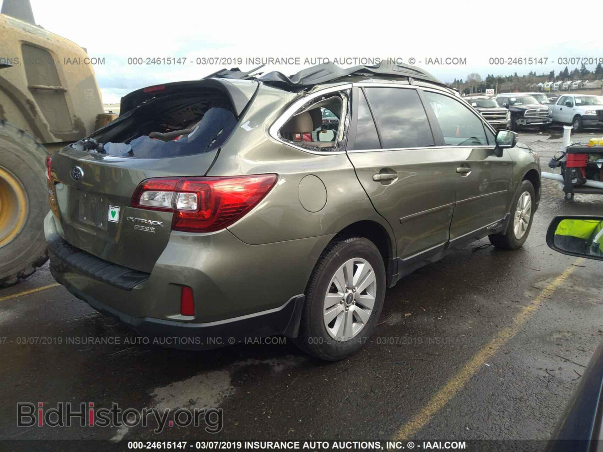 2015 SUBARU OUTBACK - VIN: 4S4BSAFC2F3352915 - Фото 4