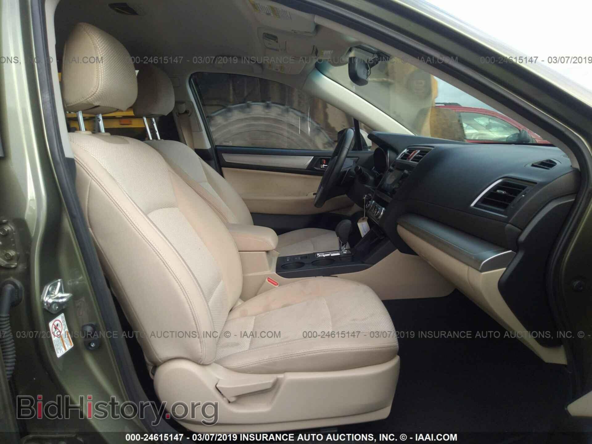 2015 SUBARU OUTBACK - VIN: 4S4BSAFC2F3352915 - Фото 5