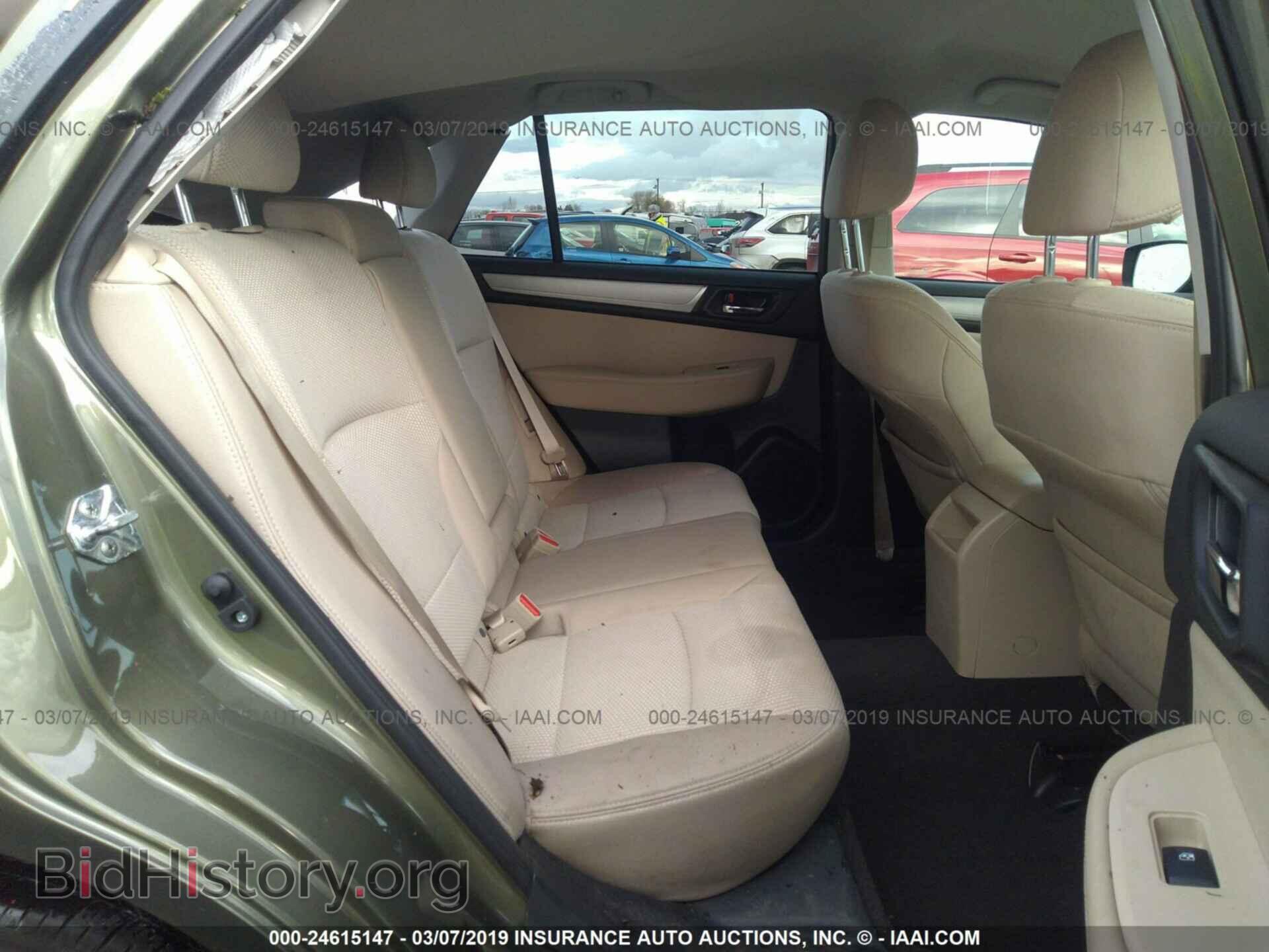 2015 SUBARU OUTBACK - VIN: 4S4BSAFC2F3352915 - Фото 8