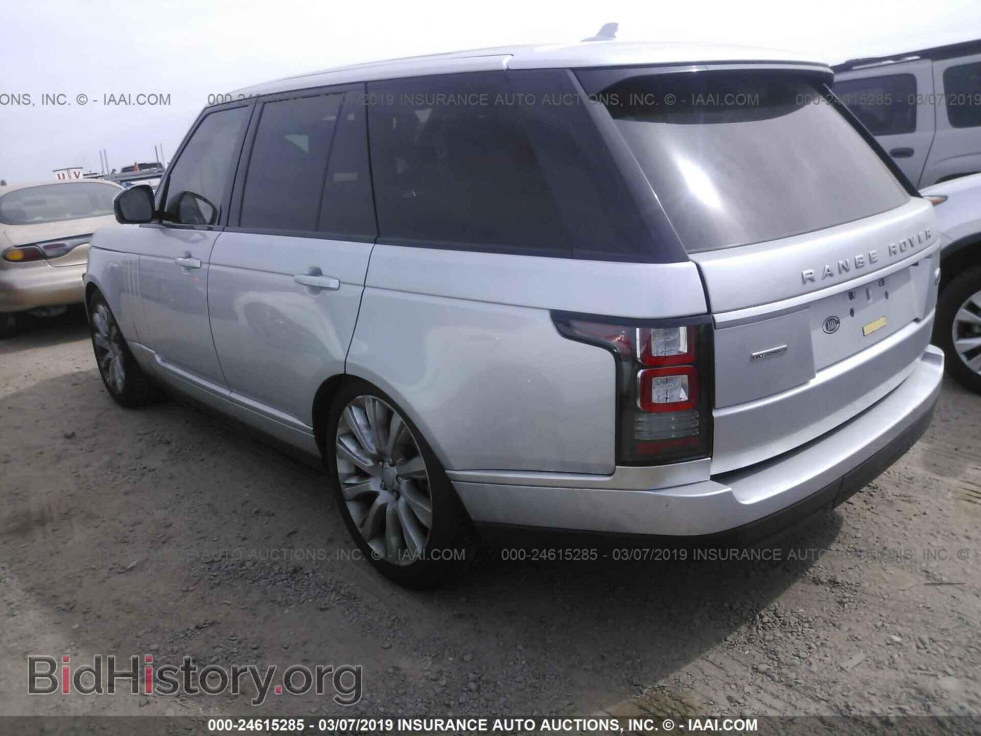 2016 LAND ROVER RANGE ROVER - VIN: SALGS2EF4GA260030 - Фото 3
