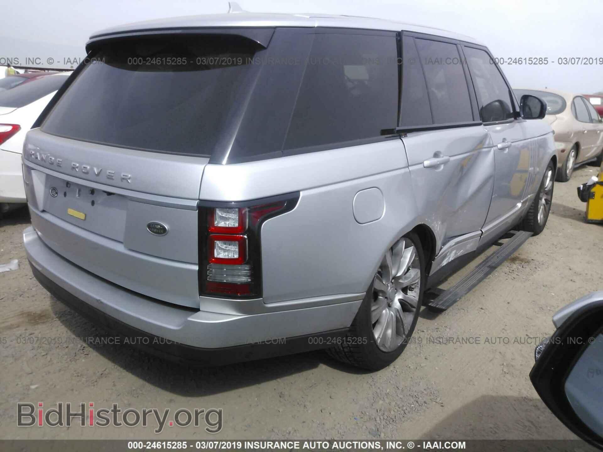 2016 LAND ROVER RANGE ROVER - VIN: SALGS2EF4GA260030 - Фото 4