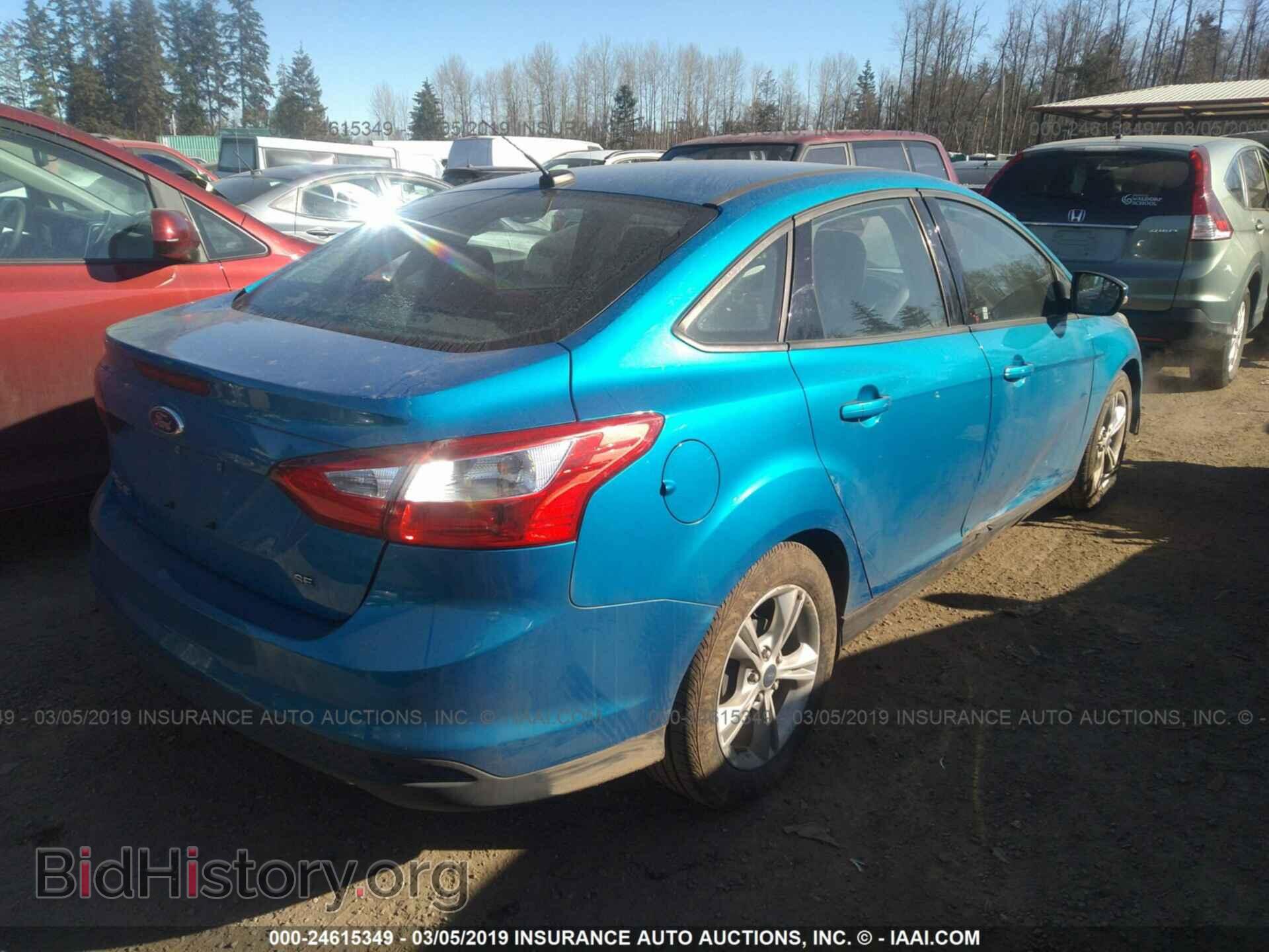 2014 FORD FOCUS - VIN: 1FADP3F27EL375631 - Фото 4