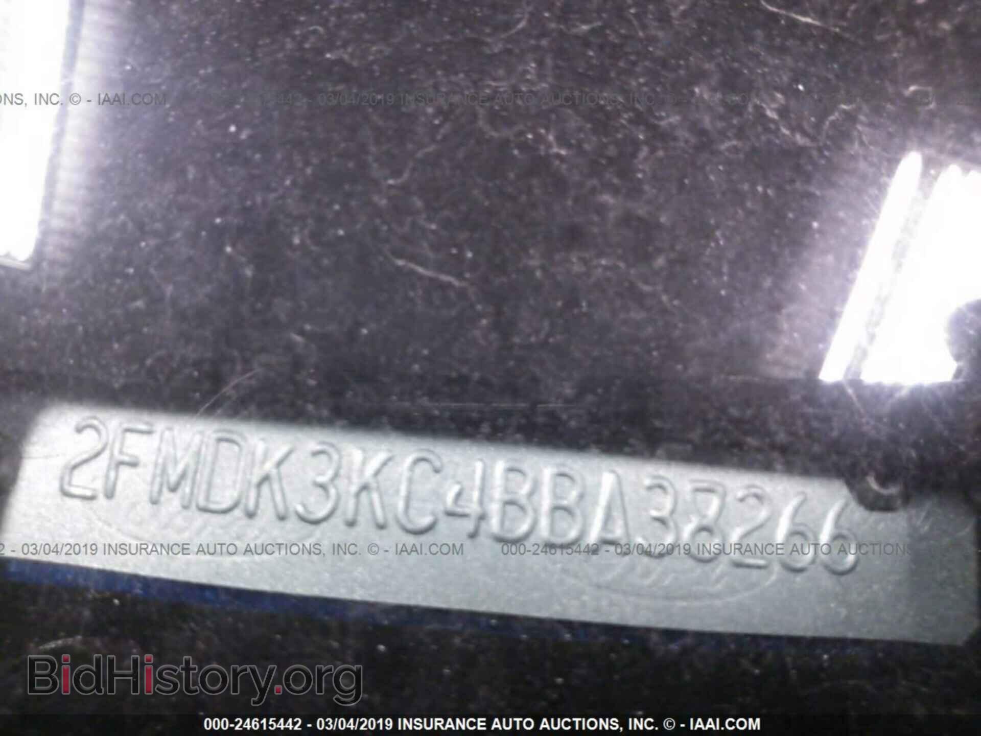 2011 FORD EDGE - VIN: 2FMDK3KC4BBA38266 - Фото 9