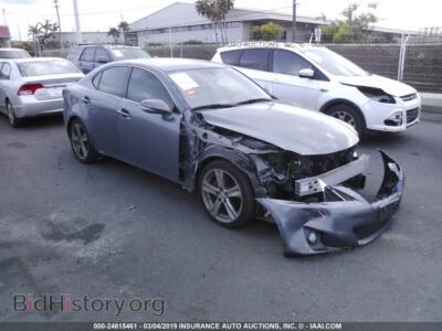 2012 Lexus IS 250, gray — VIN JTHBF5C24C2102507, IAAI