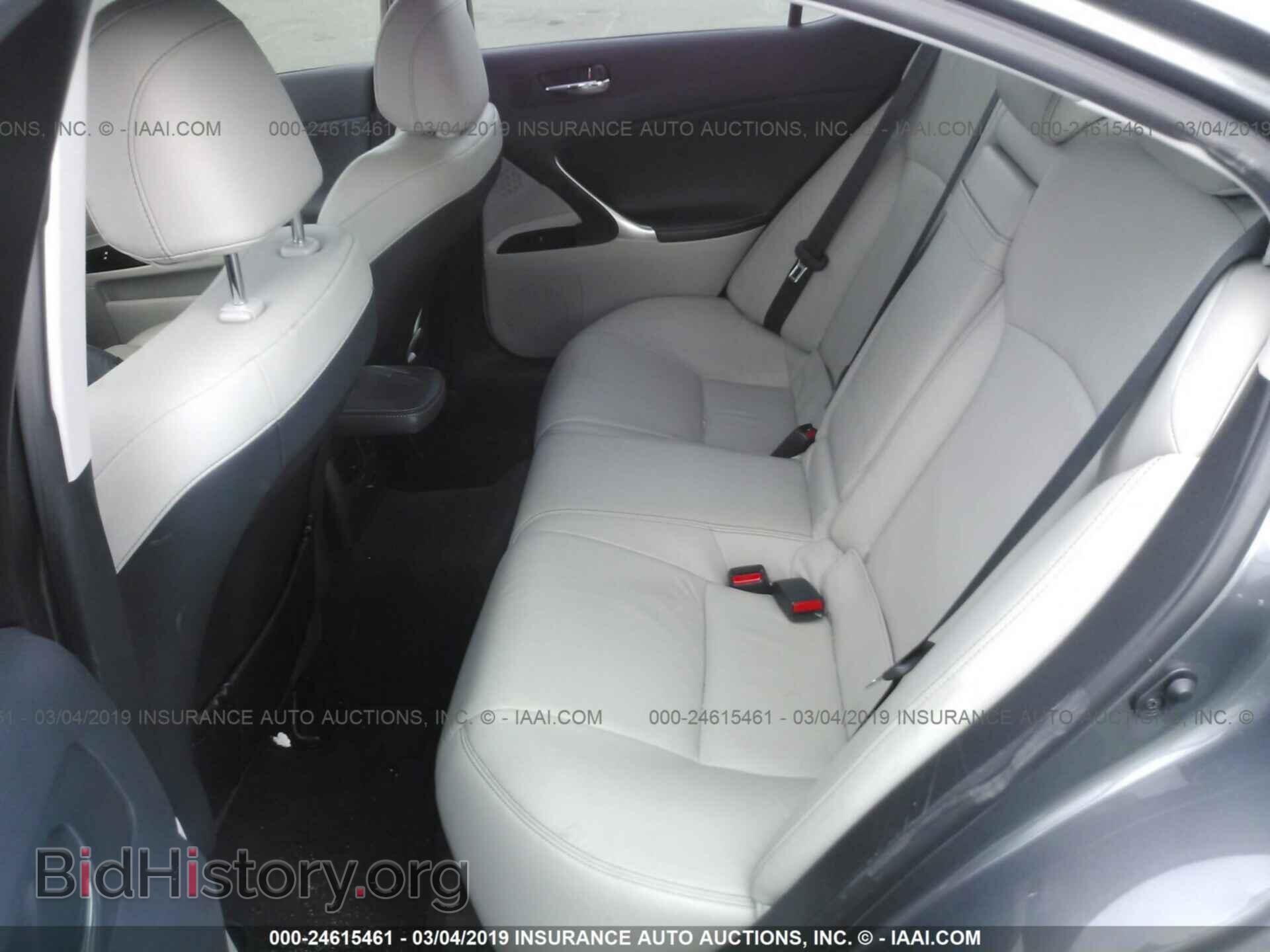 2012 LEXUS IS - VIN: JTHBF5C24C2102507 - Фото 8