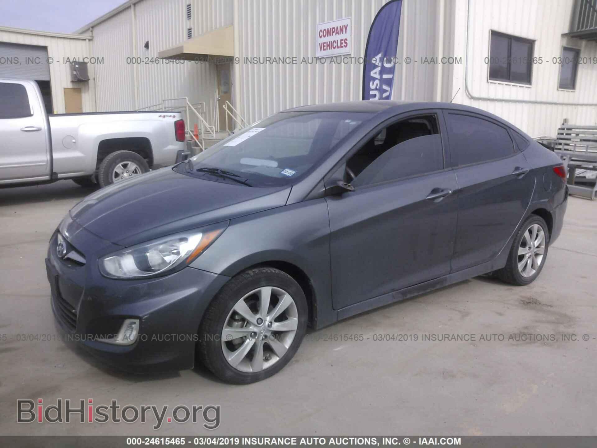 2012 HYUNDAI ACCENT - VIN: KMHCU4AE6CU056312 - Фото 2