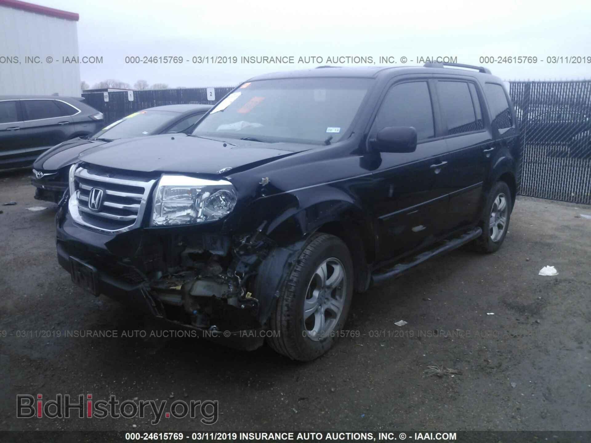 2012 HONDA PILOT - VIN: 5FNYF3H63CB005050 - Фото 2