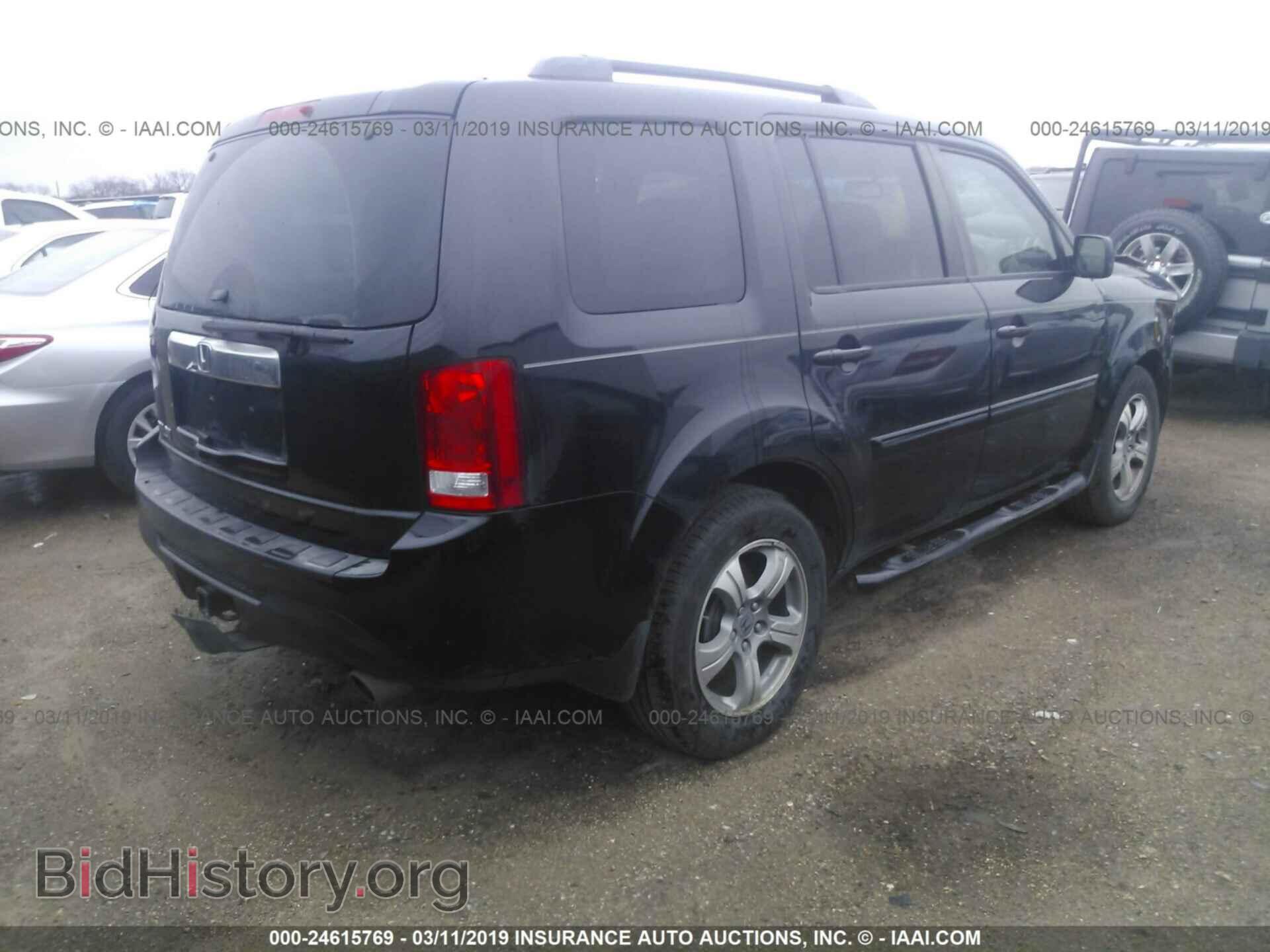 2012 HONDA PILOT - VIN: 5FNYF3H63CB005050 - Фото 4