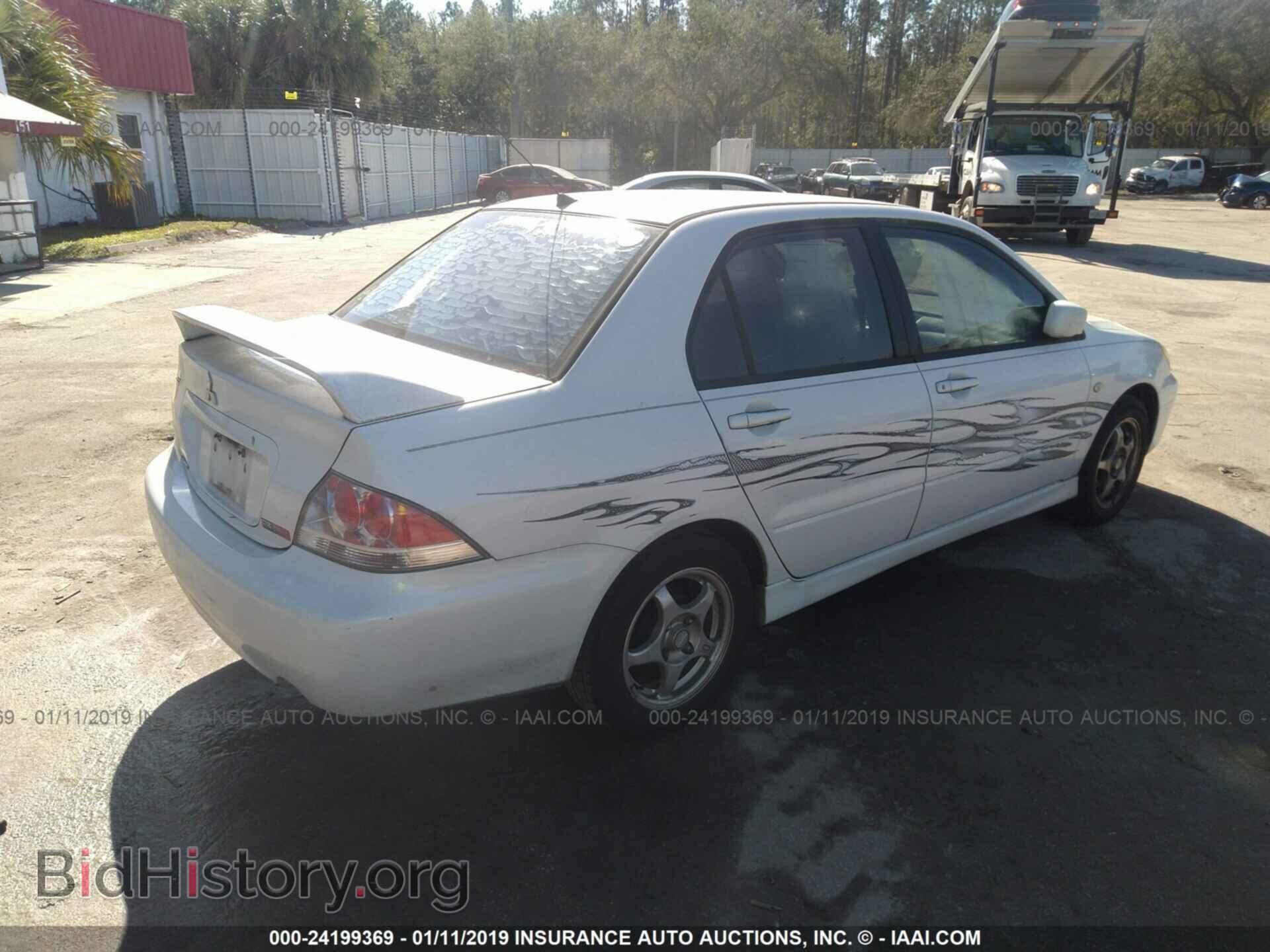 2004 MITSUBISHI LANCER - VIN: JA3AJ86E74U031620 - Фото 4