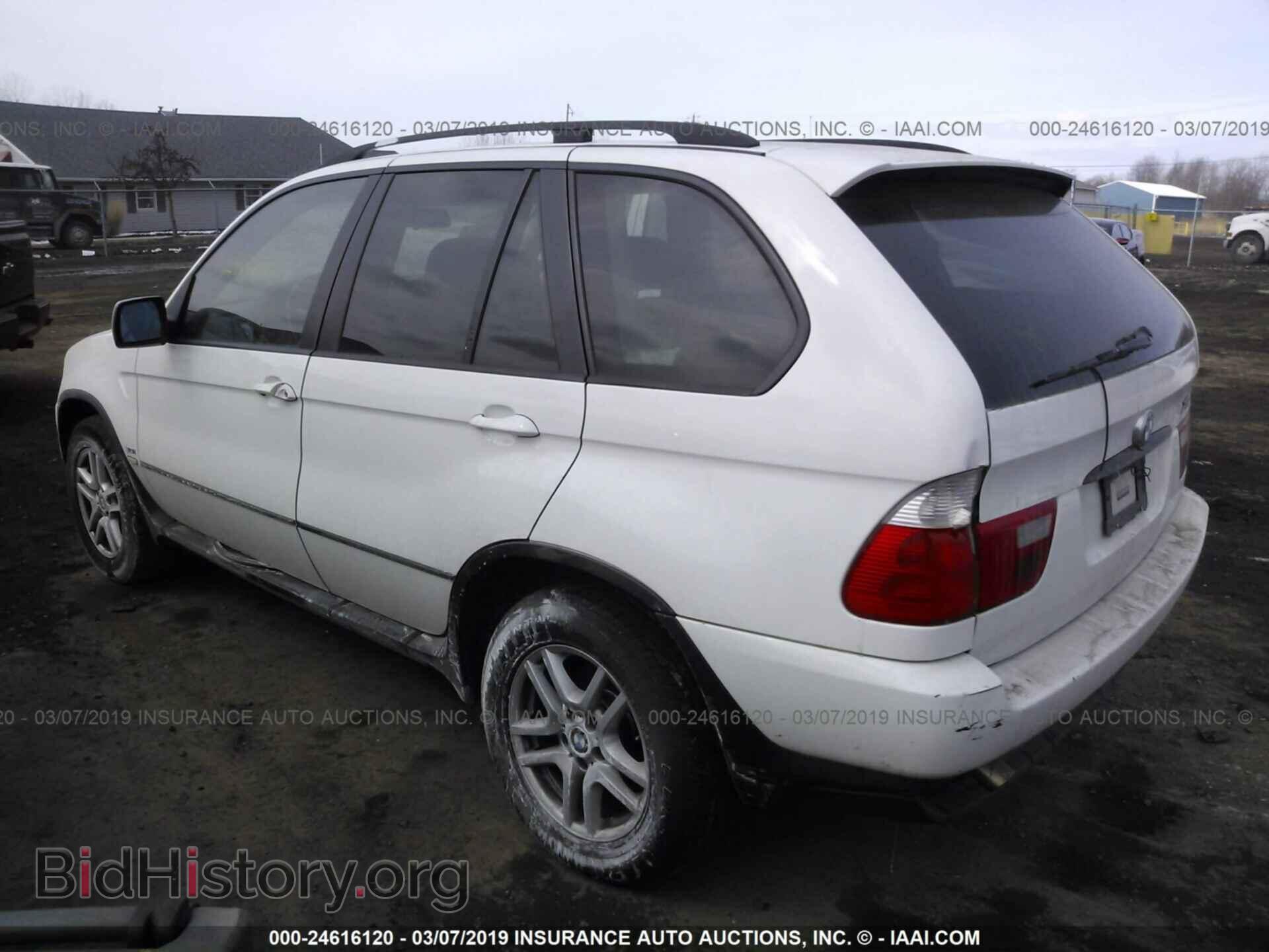 2005 BMW X5 - VIN: 5UXFA13505LY15887 - Фото 3