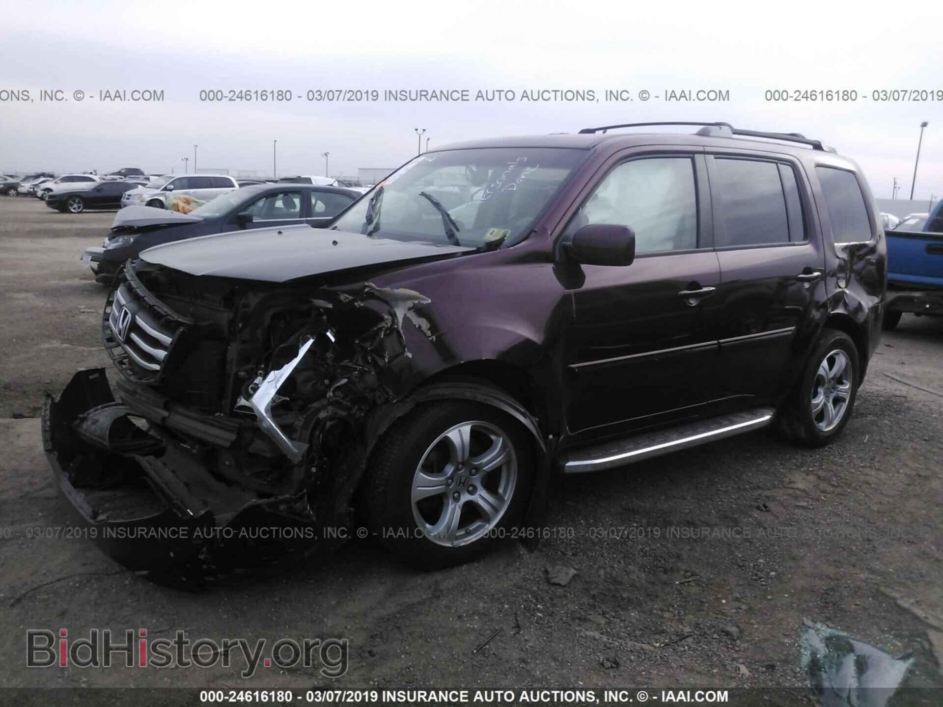 2013 HONDA PILOT - VIN: 5FNYF4H71DB076487 - Фото 2