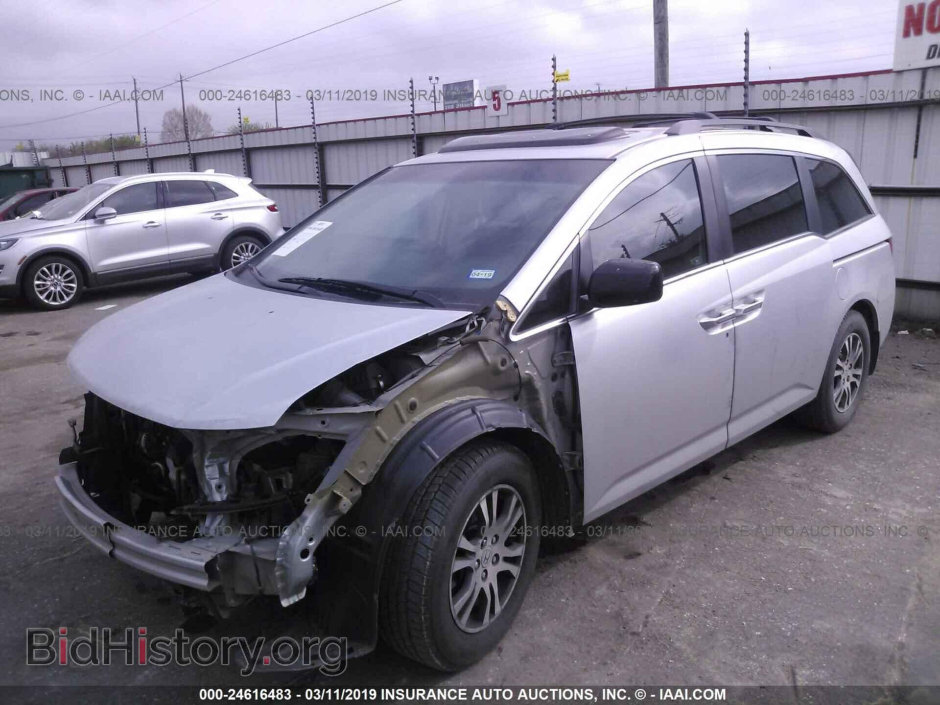 2011 HONDA ODYSSEY - VIN: 5FNRL5H65BB048859 - Фото 2