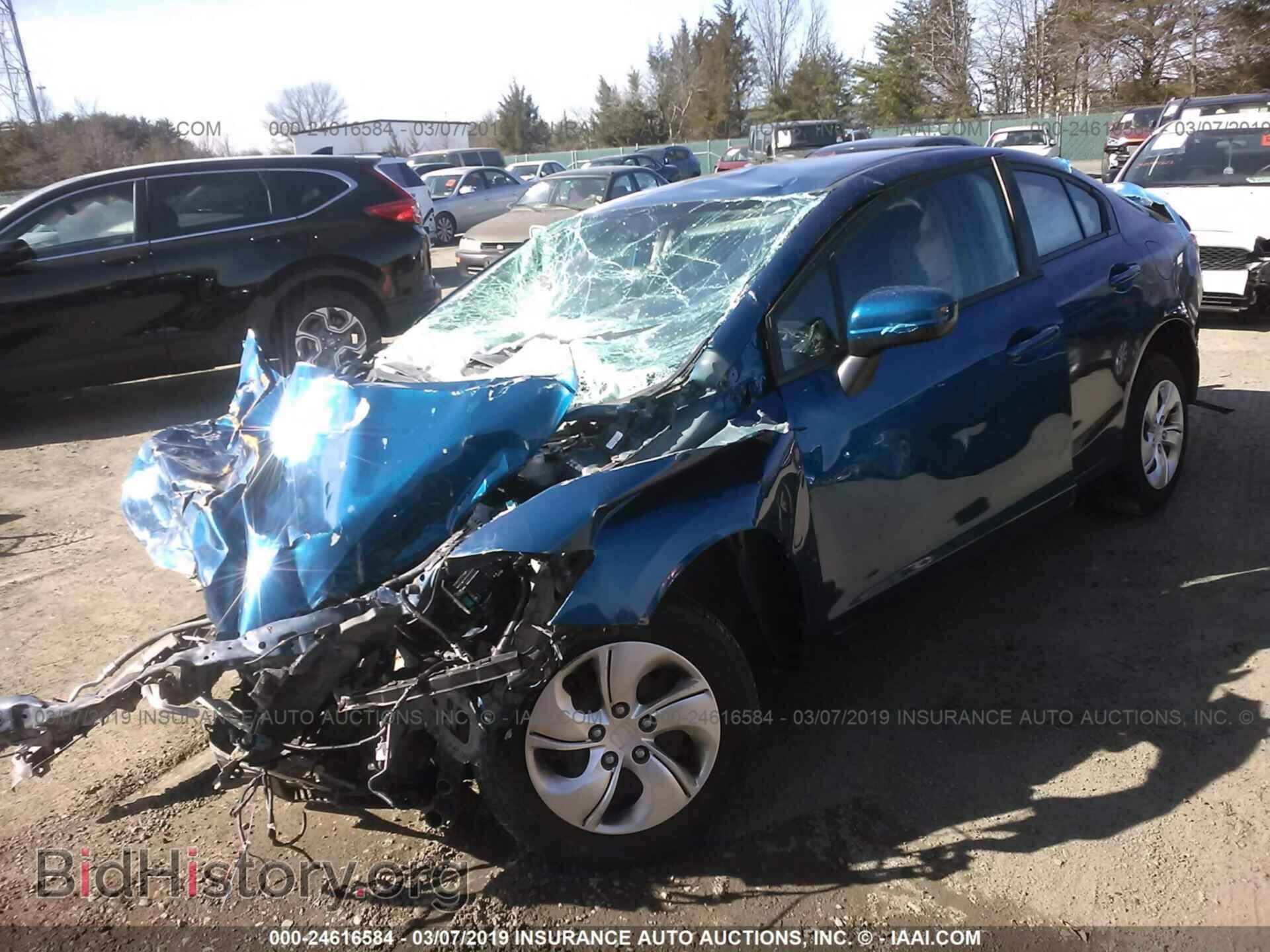 2014 HONDA CIVIC - VIN: 19XFB2E53EE073818 - Photo 2