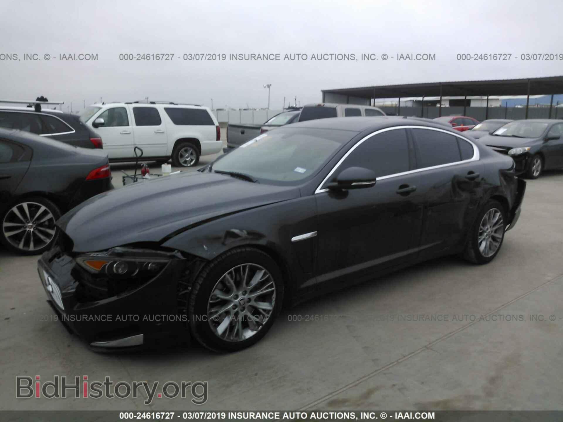 2013 JAGUAR XF - VIN: SAJWA0E71D8S95390 - Фото 2
