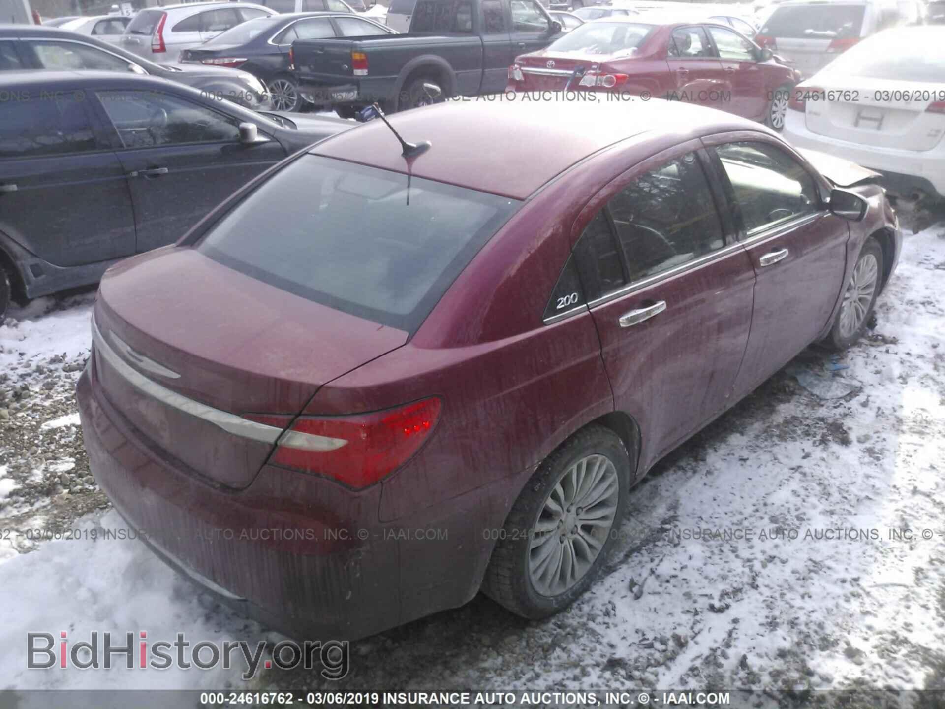 2012 CHRYSLER 200 - VIN: 1C3CCBCB6CN307276 - Фото 4