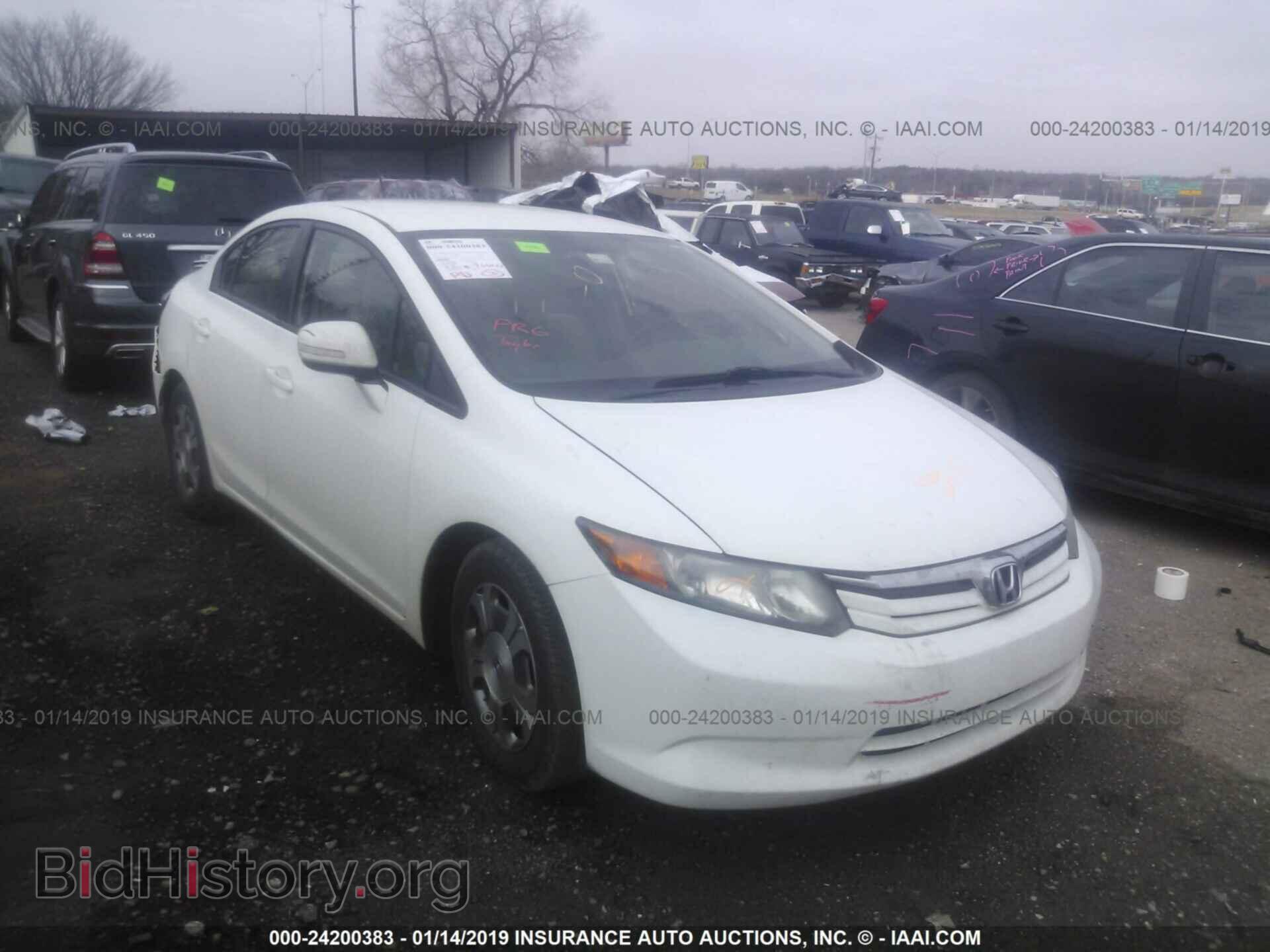 Фотография JHMFB4F36CS005403 - HONDA CIVIC 2012