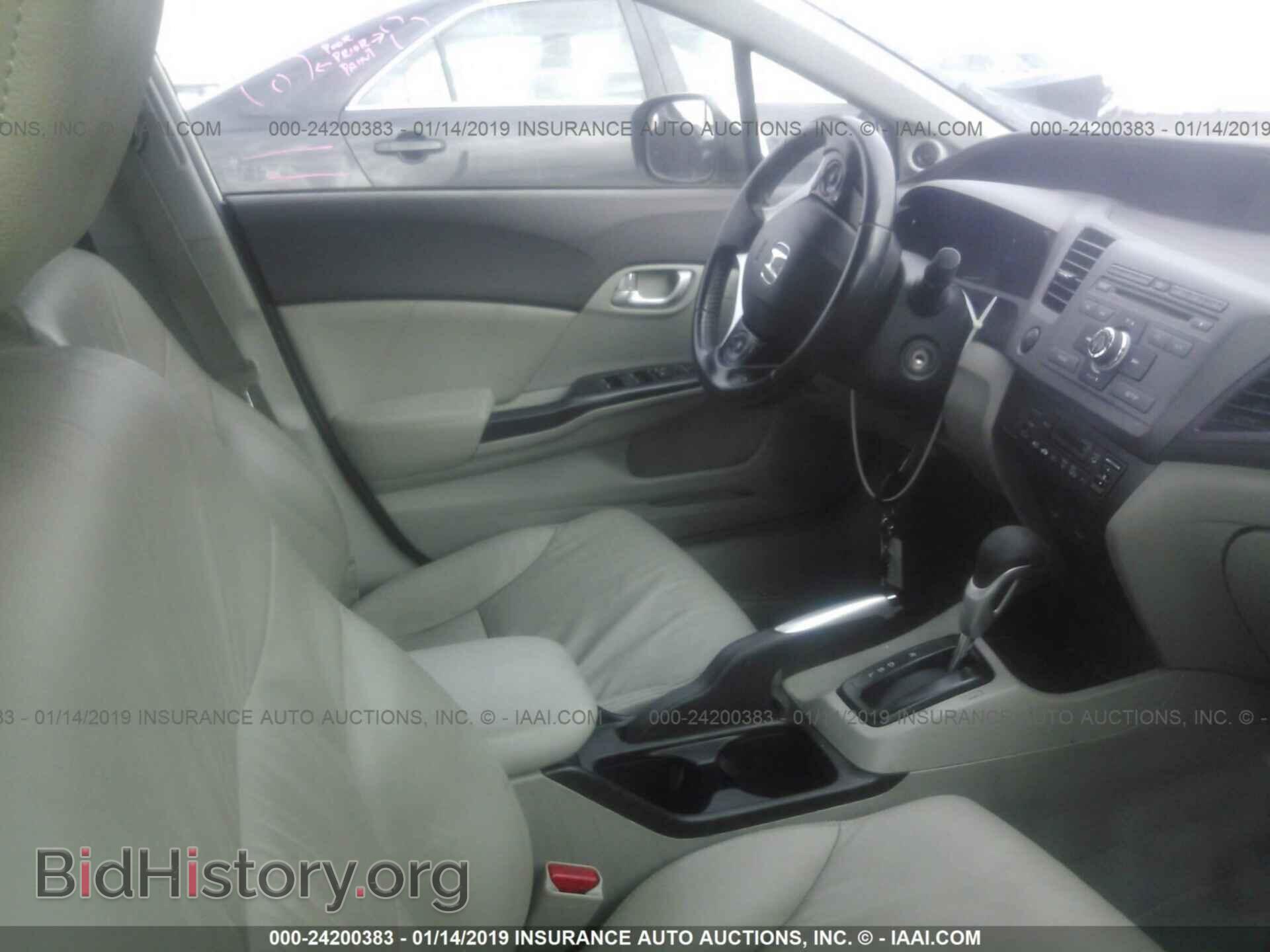 2012 HONDA CIVIC - VIN: JHMFB4F36CS005403 - Photo 5