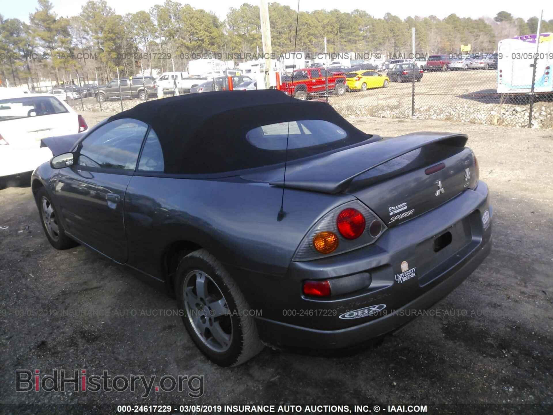 2003 MITSUBISHI ECLIPSE - VIN: 4A3AE45G53E147356 - Фото 3