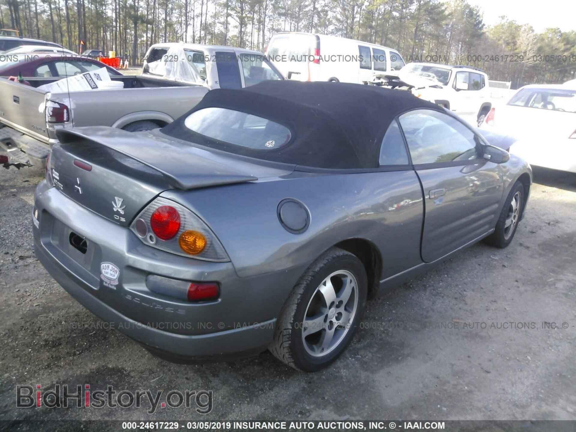 2003 MITSUBISHI ECLIPSE - VIN: 4A3AE45G53E147356 - Фото 4